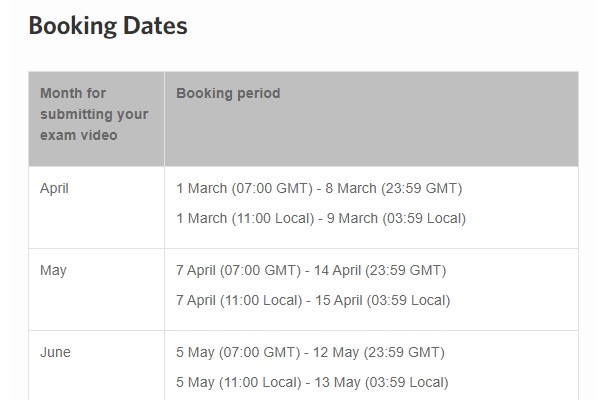ABRSM will be offering Performance Grade exams every month